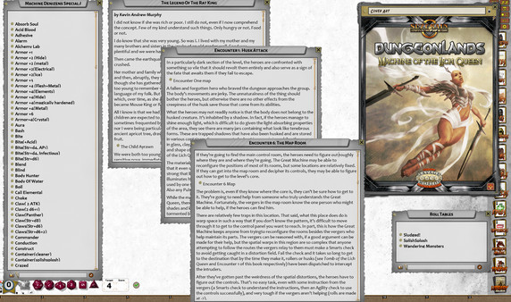 Скриншот из Fantasy Grounds - Dungeonlands: Machine of the Lich Queen (Savage Worlds)