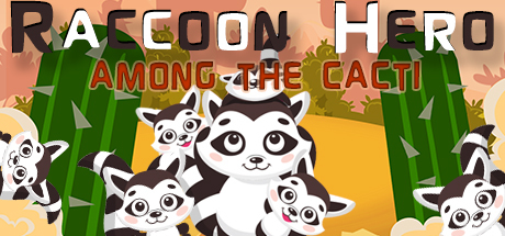 Raccoon Hero: Among The Cacti cover art