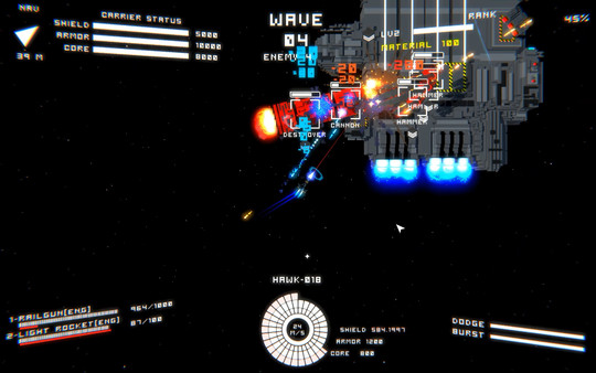 Скриншот из Voxel Interceptor