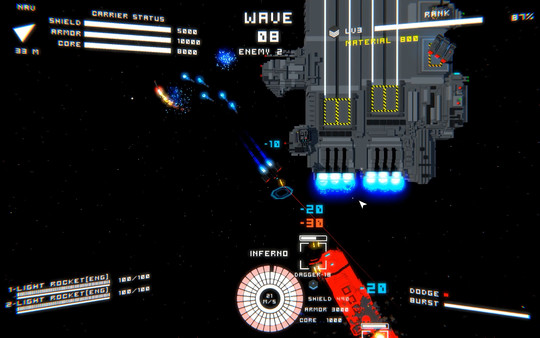 Скриншот из Voxel Interceptor