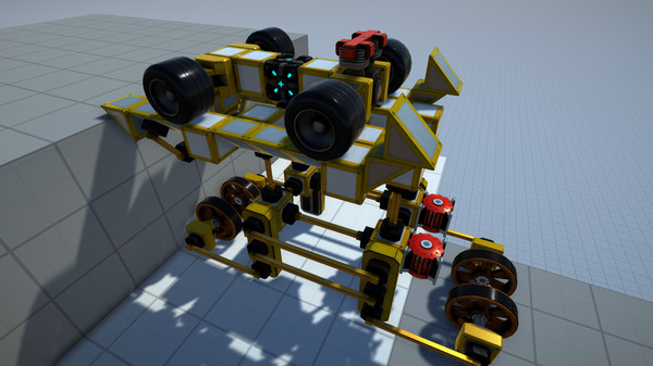 Contraptions Parkour game for Linux 1