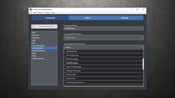 Discord Bot Makerfor windows and Linux 1