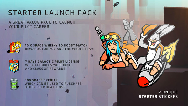 Скриншот из Galactic Junk League - Starter Launch Pack