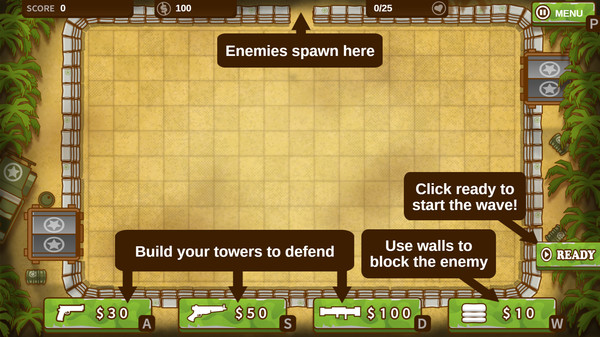 A Mazeing Tower Defense recommended requirements