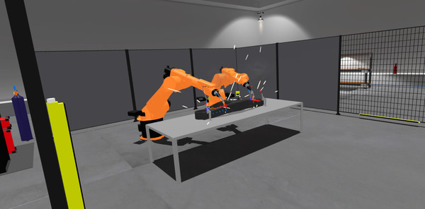 VR Robotics Simulator screenshot