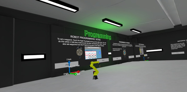 Скриншот из VR Robotics Simulator