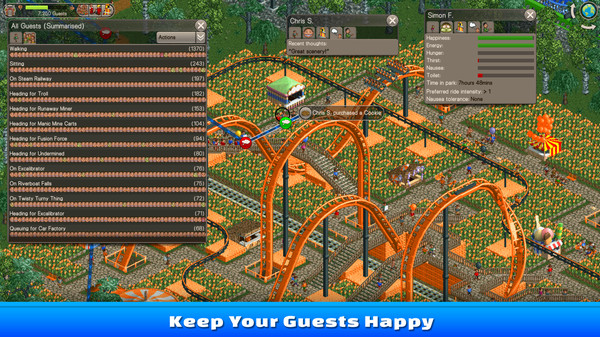 RollerCoaster Tycoon Classic PC requirements