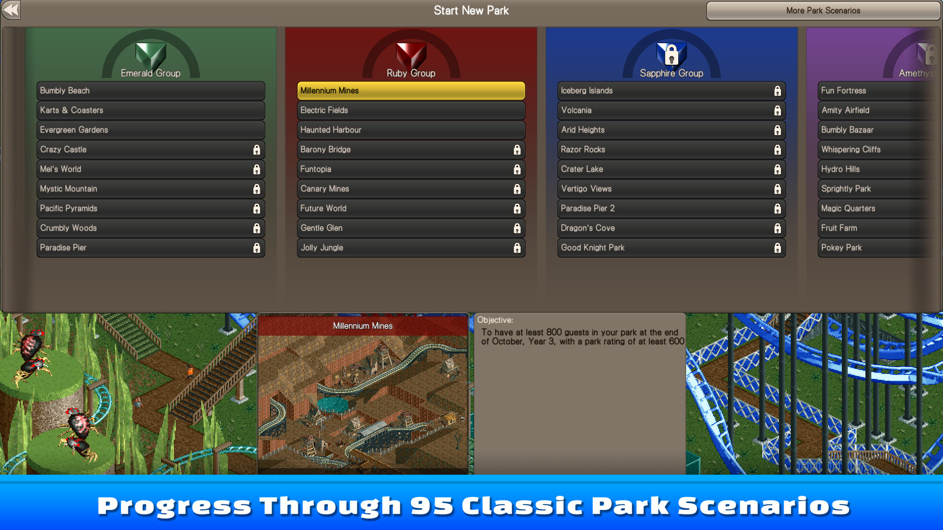 what safe guards does rollercoaster tycoon deluxe have