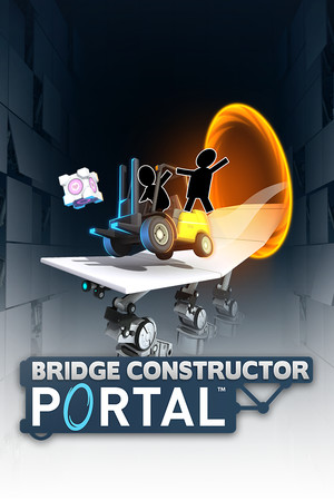 Bridge Constructor Portal poster image on Steam Backlog