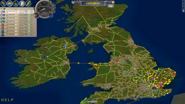 LOGistICAL: British Isles game for Linux 1