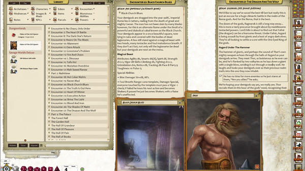 Скриншот из Fantasy Grounds - Dungeonlands: Palace of the Lich Queen (Savage Worlds)