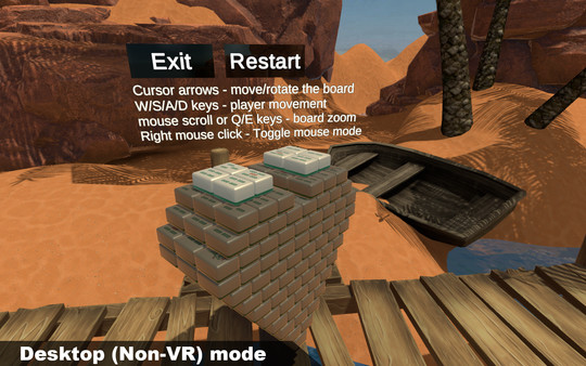 Скриншот из 3D Mahjong worlds