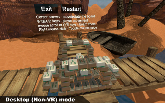 Скриншот из 3D Mahjong worlds