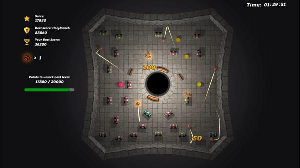 Bricks In The Box game for Linux 1