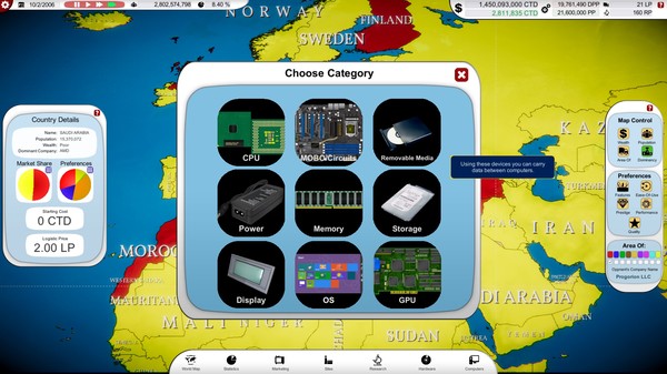 Computer Tycoonfor windows and Linux 1