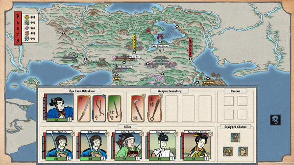 The Wind and Wilting Blossom game for Linux 1