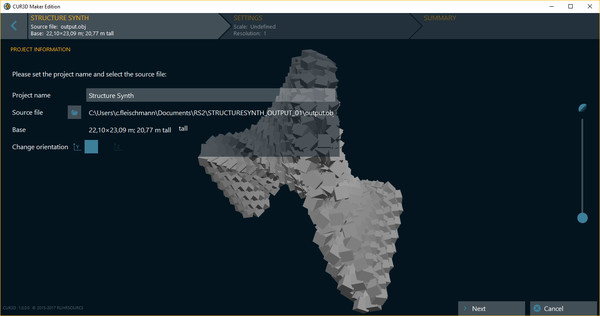 Скриншот из CUR3D Maker Edition Demo