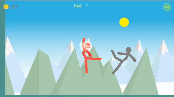 Unlikely Stickman game for Linux 1