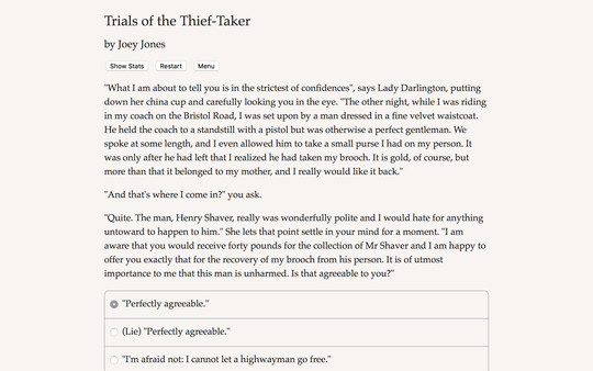 Can i run Trials of the Thief-Taker