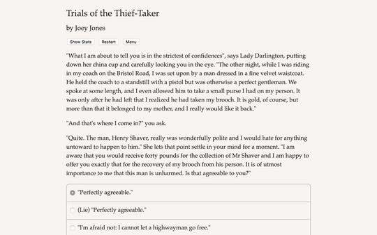 Trials of the Thief-Taker for linux