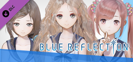 BLUE REFLECTION - Sailor Swimsuit Set C (Lime/Fumio/Chihiro) cover art