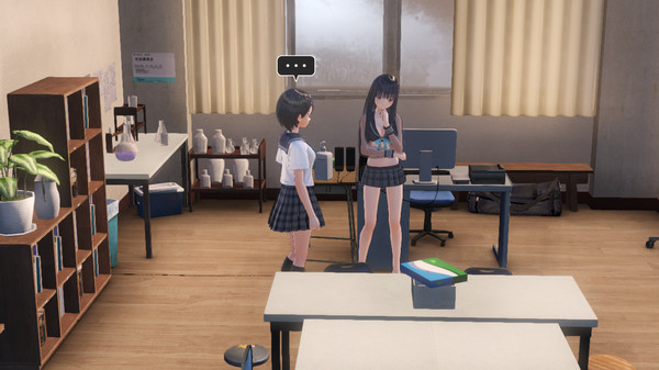 Скриншот из BLUE REFLECTION - Sailor Swimsuit Set D (Sanae⁄Ako⁄Yuri)