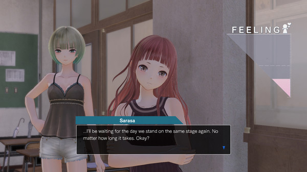 Скриншот из BLUE REFLECTION - Summer Clothes Set A (Hinako, Sarasa, Mao)