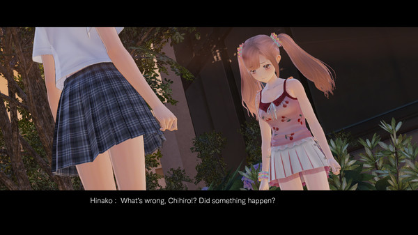 Скриншот из BLUE REFLECTION - Summer Clothes Set C (Lime, Fumio, Chihiro)
