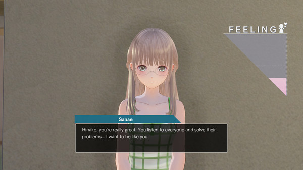 Скриншот из BLUE REFLECTION - Summer Clothes Set D (Sanae, Ako, Yuri)
