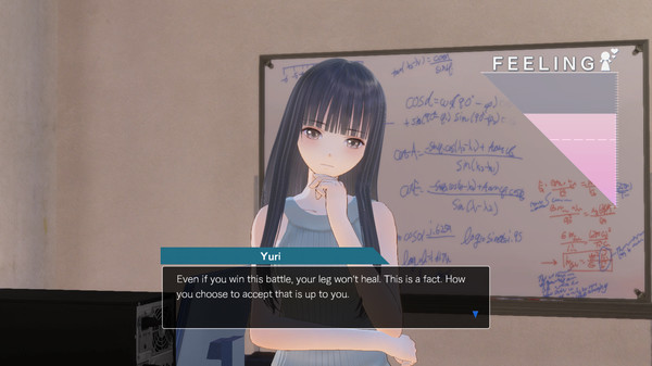 Скриншот из BLUE REFLECTION - Summer Clothes Set D (Sanae, Ako, Yuri)