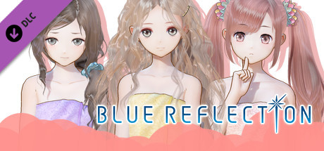 BLUE REFLECTION - Bath Towels Set C (Lime, Fumio, Chihiro) cover art