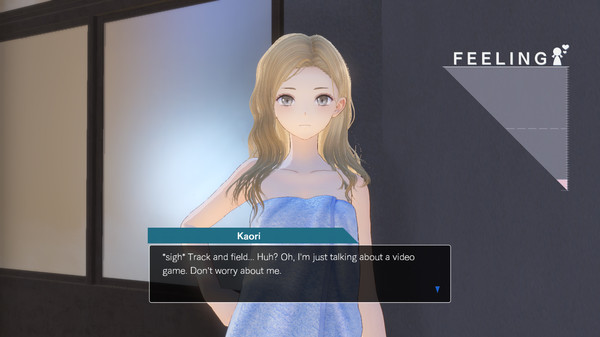 Скриншот из BLUE REFLECTION - Bath Towels Set E (Rin, Kaori, Rika)