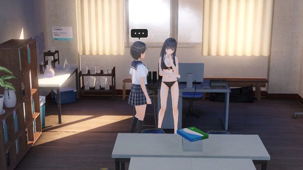 Скриншот из BLUE REFLECTION - Vacation Style Set D (Sanae, Ako, Yuri)