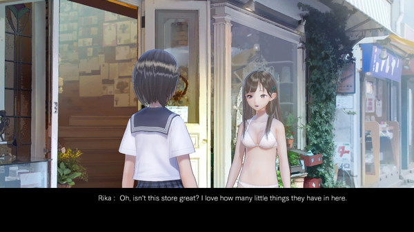 Скриншот из BLUE REFLECTION - Vacation Style Set E (Rin, Kaori, Rika)