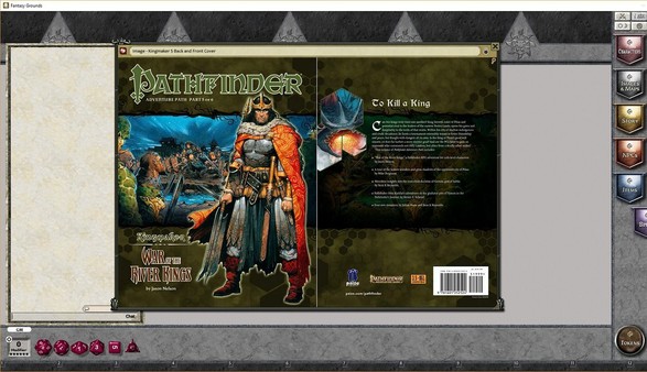 Скриншот из Fantasy Grounds - Pathfinder RPG - Kingmaker AP 5: War of the River Kings