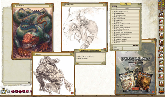 Скриншот из Fantasy Grounds - Dungeonlands: Consort of the Lich Queen (Savage Worlds)