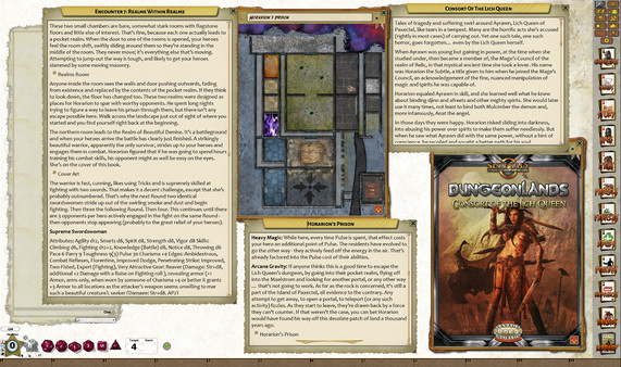 Скриншот из Fantasy Grounds - Dungeonlands: Consort of the Lich Queen (Savage Worlds)