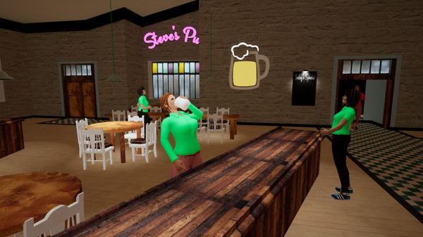 Скриншот из Steve's Pub - Soda on tap