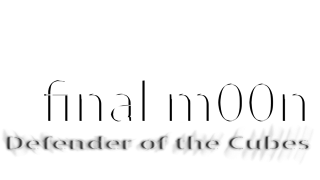 final m00n - Defender of the Cubes Logo