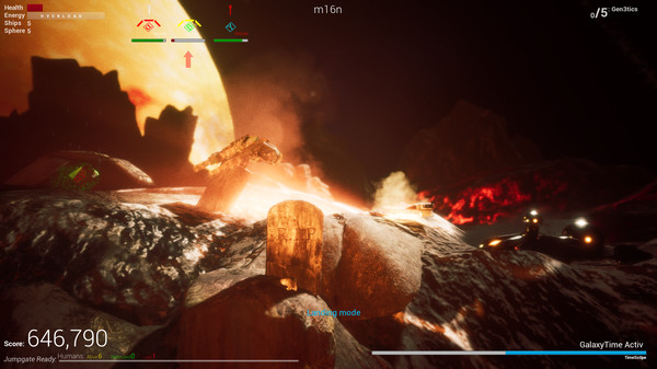 Скриншот из final m00n - Defender of the Cubes