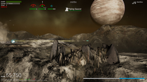 Скриншот из final m00n - Defender of the Cubes