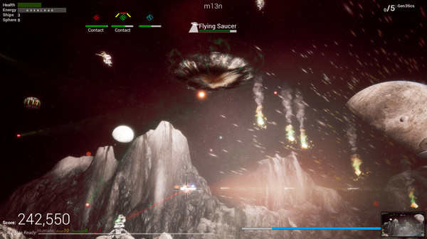 Скриншот из final m00n - Defender of the Cubes