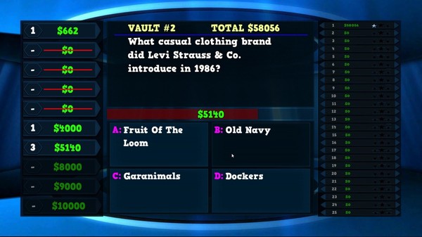 Trivia Vault: 1980's Trivia requirements