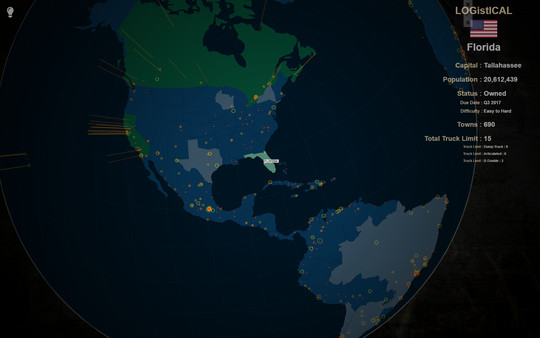 Скриншот из LOGistICAL: USA - Florida