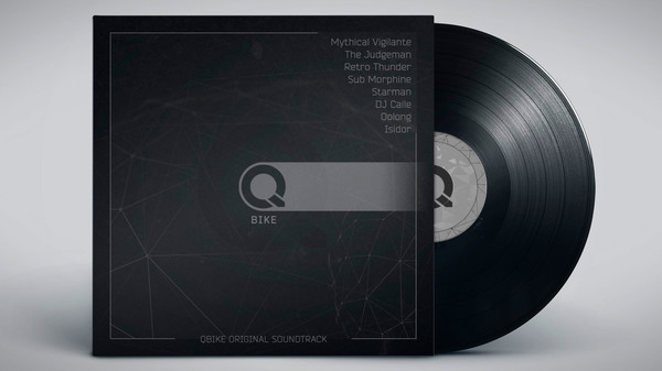 Скриншот из Qbike: Synthwave Soundtrack
