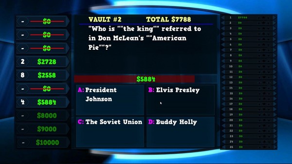Скриншот из Trivia Vault: Classic Rock Trivia