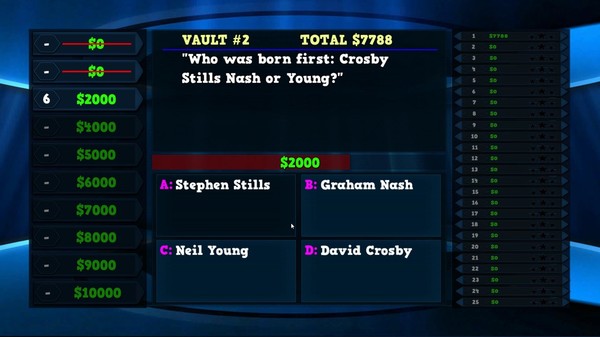 Trivia Vault: Classic Rock Trivia PC requirements