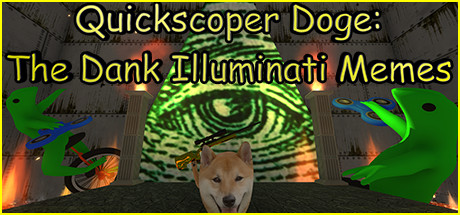 Quickscoper Doge: The Dank Illuminati Memes cover art