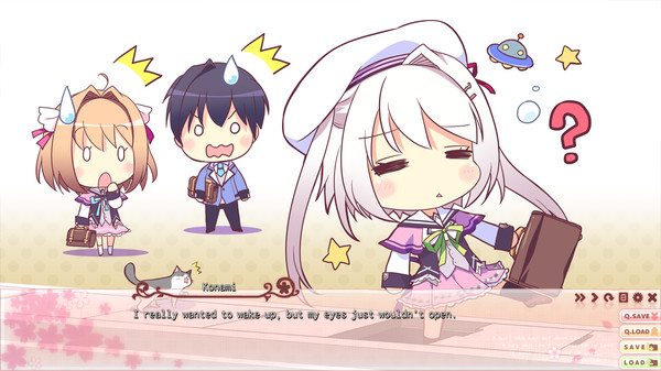 Saku Saku: Love Blooms with the Cherry Blossoms game for Linux 1