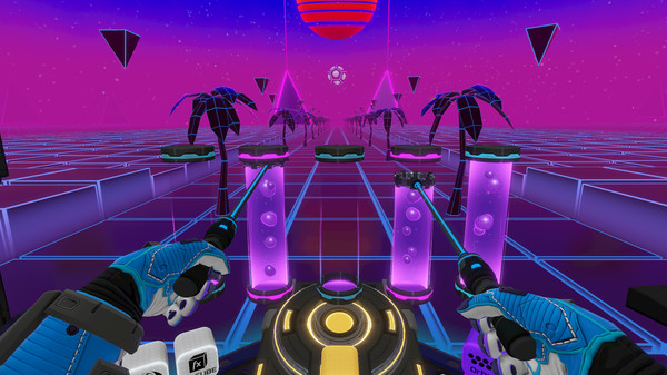 Electronauts - VR Music game for Linux 1